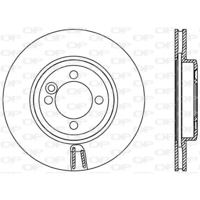 Popular Disco de freno OPEN PARTS DELETED_BDA2399.20